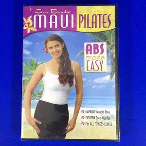 Maui Pilates Abs Made Easy Eva Bondar 2007 DVD All Fitness Levels Tone Tighten